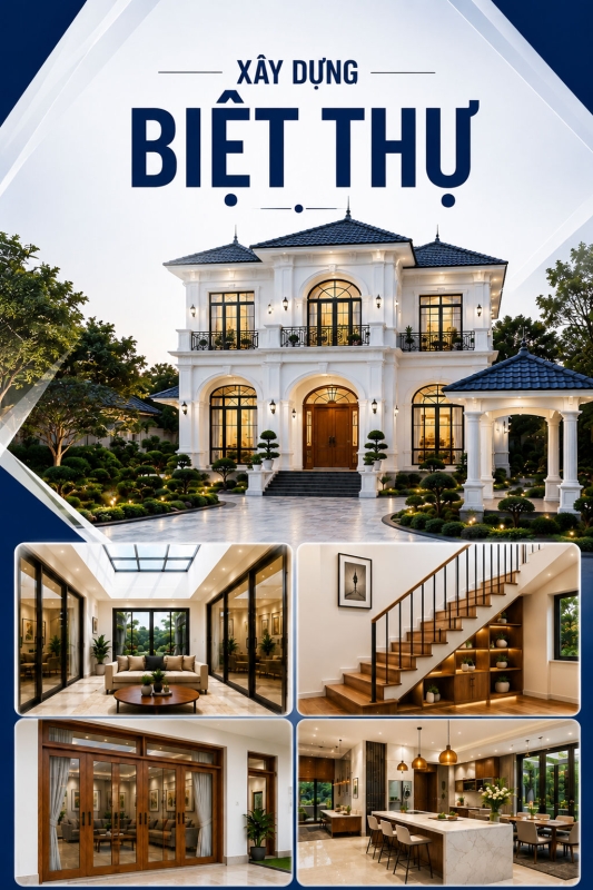 Xây nhà biệt thự
