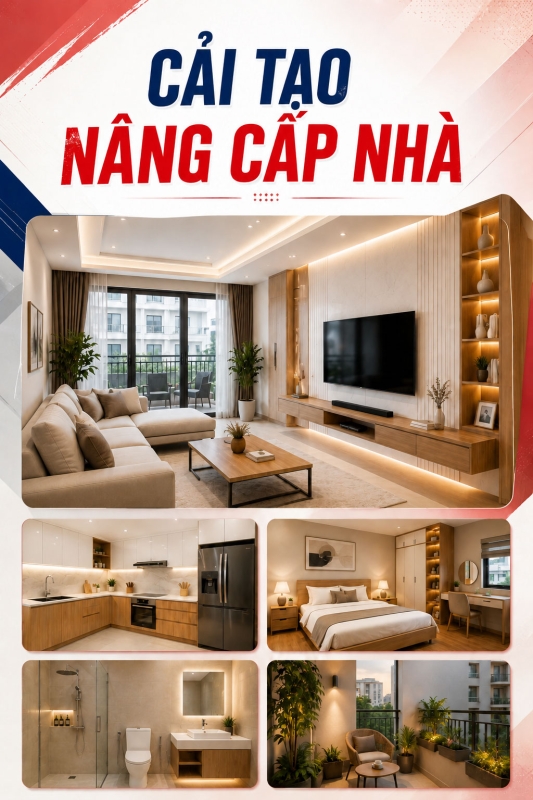 Sửa từng khu vực