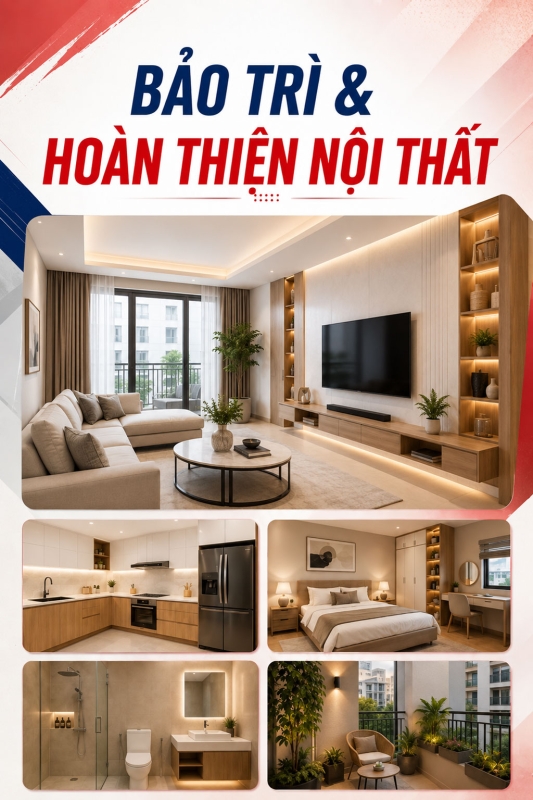 Bảo trì & hoàn thiện nội thất