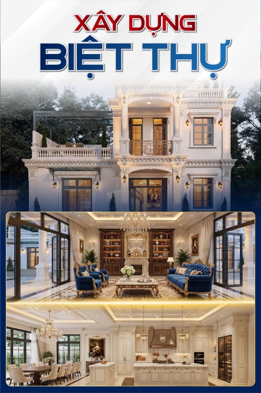 Xây nhà biệt thự